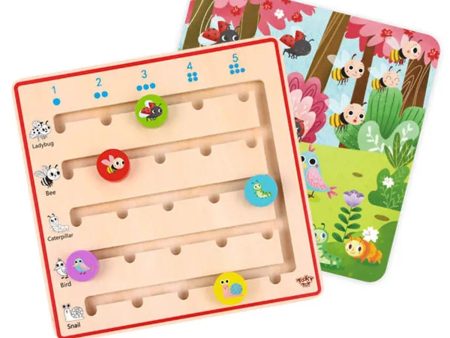 Tooky Toy Co Counting Game  22x22x5cm Online now