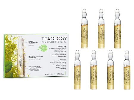 Teaology Matcha Tea Ultra Firming Ampoules  7x2.5ml 0.084oz For Discount