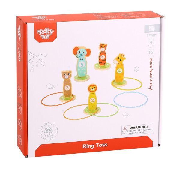 Tooky Toy Co Ring Toss  20x20x5cm Online