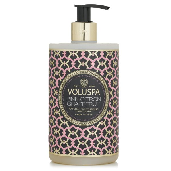 Voluspa Pink Citron Grapefruit Hand Soap - Ripe Citron Grapefruit, Tart Cassis & Subtle Rose  450ml 15.2oz Sale