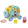 Tooky Toy Co PULL ALONG SNAIL  26x14x19cm For Cheap