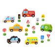 Tooky Toy Co Transportation & Street Sign Set  30x22x4cm Fashion