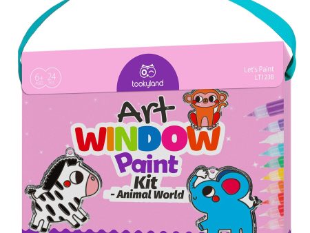 Tookyland  Window Art Kit - Animal World   22x6x18cm For Sale