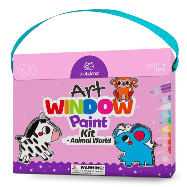 Tookyland  Window Art Kit - Animal World   22x6x18cm For Sale