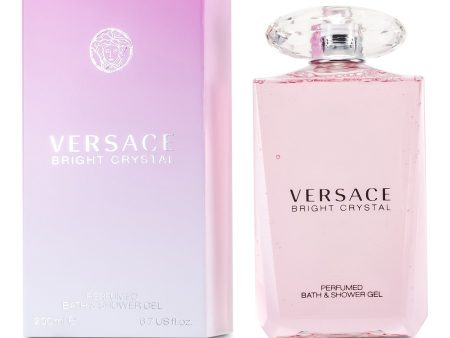 Versace Bright Crystal Bath & Shower Gel  200ml 6.7oz For Discount