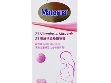 Wyeth Wyeth - Materna Multivitamin & Mineral 100 tablets  100 tablets Sale