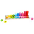 Tooky Toy Co Counting Stacker  43x11x12cm For Cheap