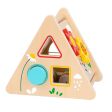 Tooky Toy Co Activity Triangle  19x14x16cm Online now