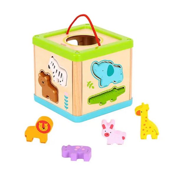 Tooky Toy Co Animal Sorter  16x16x15cm Online Hot Sale