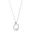 Swarovski Creativity pendant 5198686  -  White, Rhodium plated  White Online