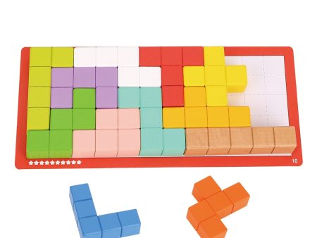 Tooky Toy Co Puzzle Cubes  27x13x2cm For Cheap