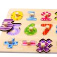 Tooky Toy Co Number Puzzle  30x23x2cm Hot on Sale