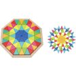 Tooky Toy Co Octagon Puzzle  19x21x5cm Online Hot Sale