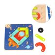 Tooky Toy Co My Learning Puzzle  18x18x4cm on Sale