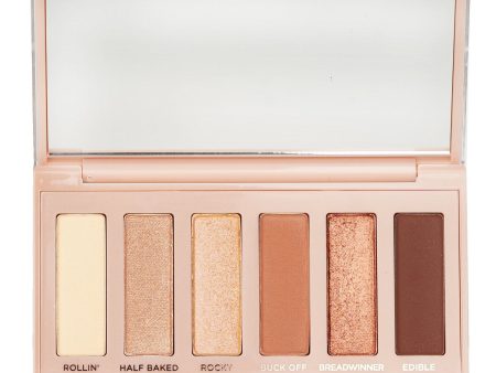 Urban Decay Naked Half Baked Mini Eyeshadow Palette: 6x Eyeshadow (Rollin ,Half Baked,Rocky,Buck Off,Breadwinner,Edible)  6x0.8g 0.02oz Online now