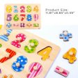 Tooky Toy Co Number Puzzle  30x23x2cm Hot on Sale