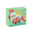 Tooky Toy Co 6 In Mini Transportation Puzzle  17x17x2cm Fashion