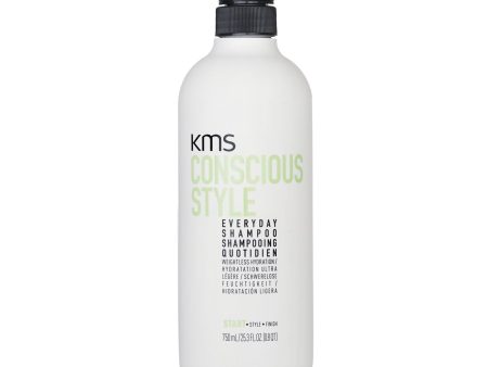 KMS California Conscious Style Everyday Shampoo  750ml 25.3oz Fashion