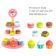 Tooky Toy Co Dessert Stand  19x19x37cm For Sale