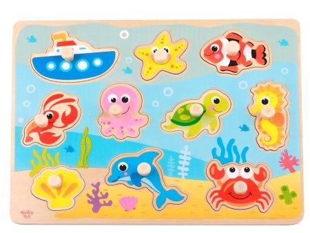 Tooky Toy Co Marine Puzzle  30x23x2cm on Sale