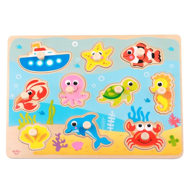 Tooky Toy Co Marine Puzzle  30x23x2cm on Sale