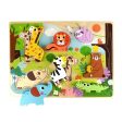 Tooky Toy Co Chunky Puzzle - Animal  30x21x2cm For Cheap