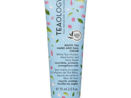 Teaology White Tea Hand & Nail Cream  75ml 2.5oz For Sale