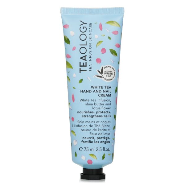 Teaology White Tea Hand & Nail Cream  75ml 2.5oz For Sale