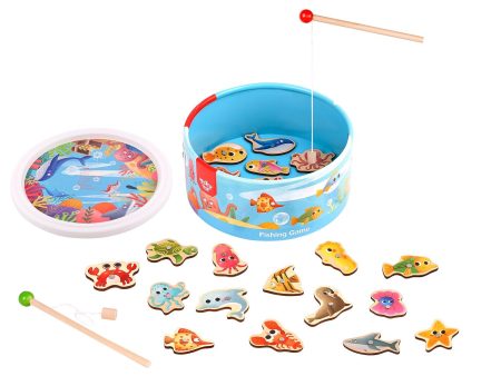 Tooky Toy Co Fishing Game  22x22x9cm For Sale