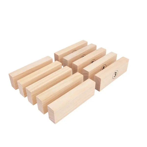 Tooky Toy Co Wooden Blocks Floor Game  40x17x24cm Discount