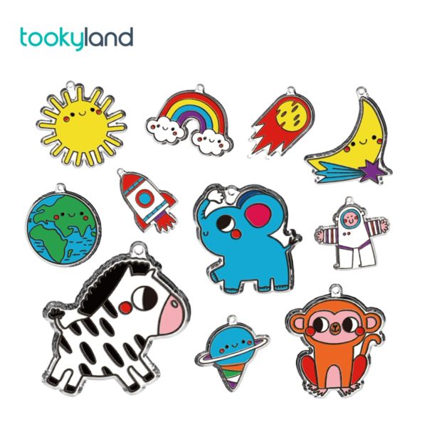 Tookyland  Window Art Kit - Animal World   22x6x18cm For Sale