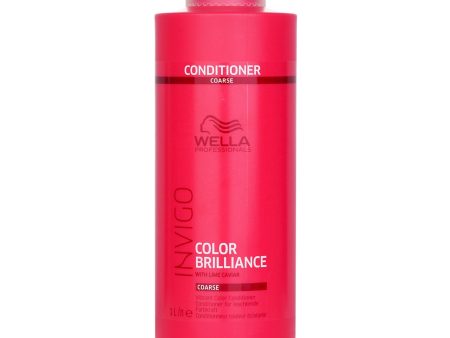 Wella Invigo Color Brilliance Vibrant Color Conditioner - Coarse  1000ml 33.8oz Discount