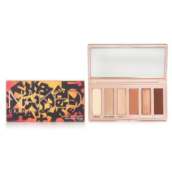 Urban Decay Naked Half Baked Mini Eyeshadow Palette: 6x Eyeshadow (Rollin ,Half Baked,Rocky,Buck Off,Breadwinner,Edible)  6x0.8g 0.02oz Online now