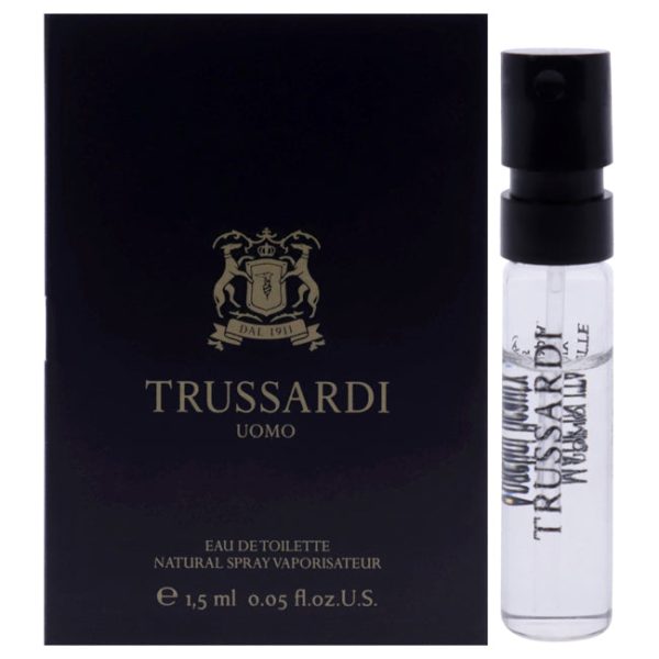 Trussardi Trussardi Uomo by Trussardi for Men - 1.5 ml EDT Spray (Mini) Hot on Sale