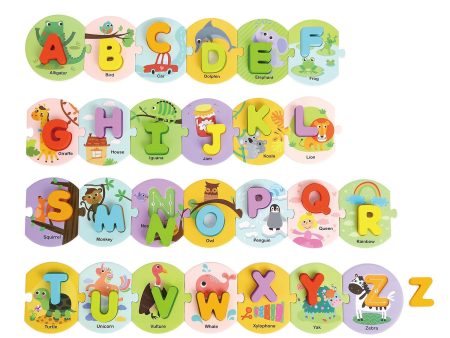 Tooky Toy Co Alphabet Puzzle  250x10x2cm Supply