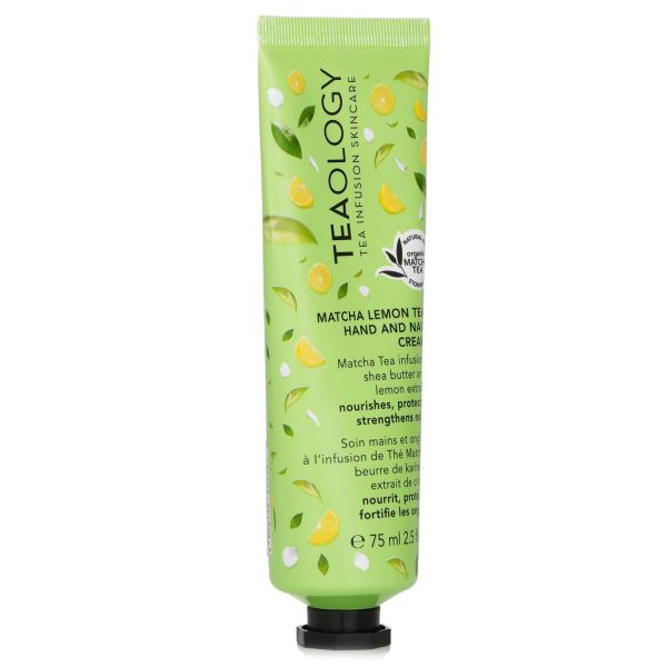 Teaology Matcha Lemon Tea Hand & Nail Cream  75ml 2.5oz Online now