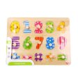 Tooky Toy Co Number Puzzle  30x23x2cm Hot on Sale