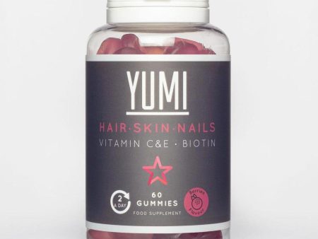 Yumi Nutrition Hair Skin & Nails 60pcs  Fixed Size For Discount