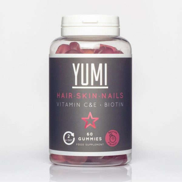 Yumi Nutrition Hair Skin & Nails 60pcs  Fixed Size For Discount