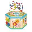 Tooky Toy Co 7 In 1 Activity Cube  31x28x35cm Online Hot Sale