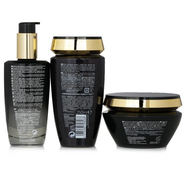 Kerastase Black Diamond Key Source All-Round Repair Kit  3pcs Online now