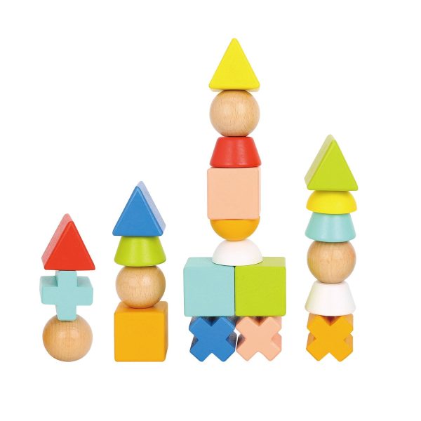 Tooky Toy Co Stacking Game  24x24x5cm on Sale