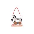 Tooky Toy Co Pull Along - Zebra  15x6x18cm For Discount