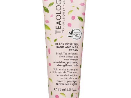 Teaology Black Rose Tea Hand & Nail Cream  75ml 2.5oz For Cheap