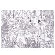 Tookyland Coloring Puzzle - Secret Garden  30x24x6cm For Discount