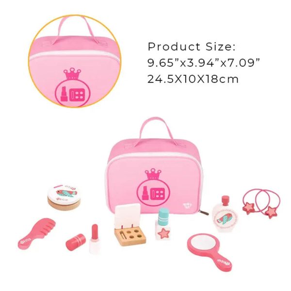 Tooky Toy Co Pink Make-up  25x10x18cm Online