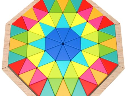 Tooky Toy Co Octagon Puzzle  19x21x5cm Online Hot Sale