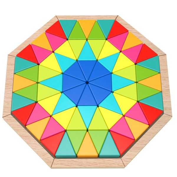 Tooky Toy Co Octagon Puzzle  19x21x5cm Online Hot Sale