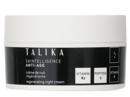 Talika Skintelligence Anti-Age Regenerating Night Cream  50ml 1.6oz Supply