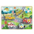 Tooky Toy Co Chunky Puzzle - Transportation  30x21x2cm Online